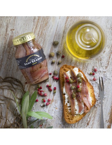 Filetti di acciughe 160g in olio d'oliva