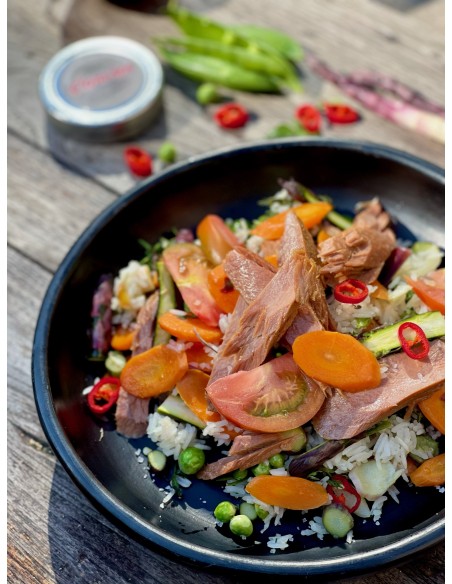 Filetti di tonnetto del Mar Mediterraneo 550g in olio d'oliva