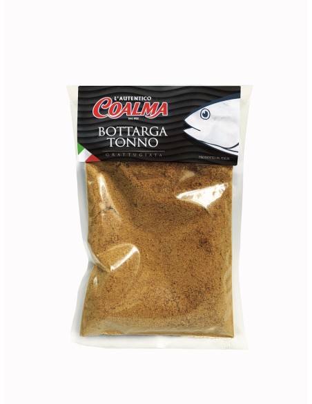 bottarga grattugiata di tonno in busta da 100g