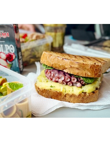 Polpo Coalma 120 g in olio d'oliva Polpo Coalma 120 g in olio d'oliva