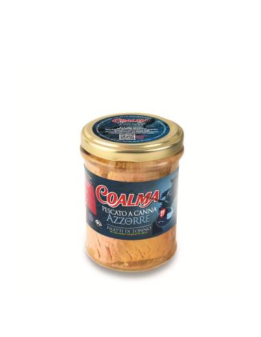 Tonno delle Azzorre all'olio extra vergine di oliva 190g - vasetto Coalma