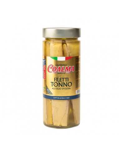 Filetti di tonno Coalma 550g in olio d'oliva